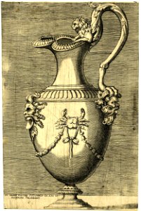 Agostino Veneziano - Twelve antique vases in bronze and marble, 1873,0111.62