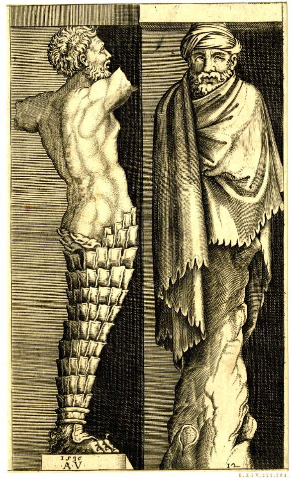 Agostino Veneziano - Terms, 1870,0514.1238