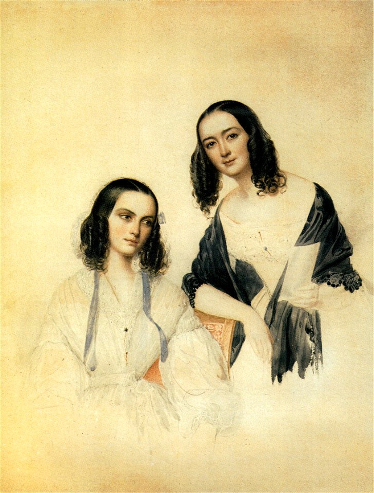 Agrafena & Nadejda Verziliny (by G. Gagarin)