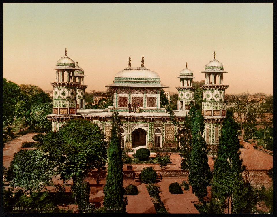 Agra. Mausoleum of Prince Etmad-Dowlah LCCN2017658161