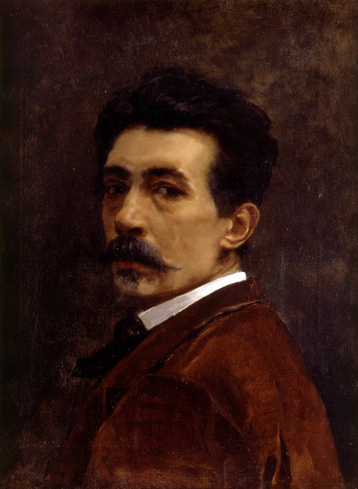 Joaquín Agrasot - Self-portrait