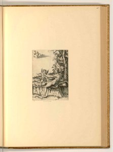 Agostino Veneziano - Venus und Amor, ItI2346