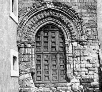 Agrigento – Porta della chiesa di San Giorgio