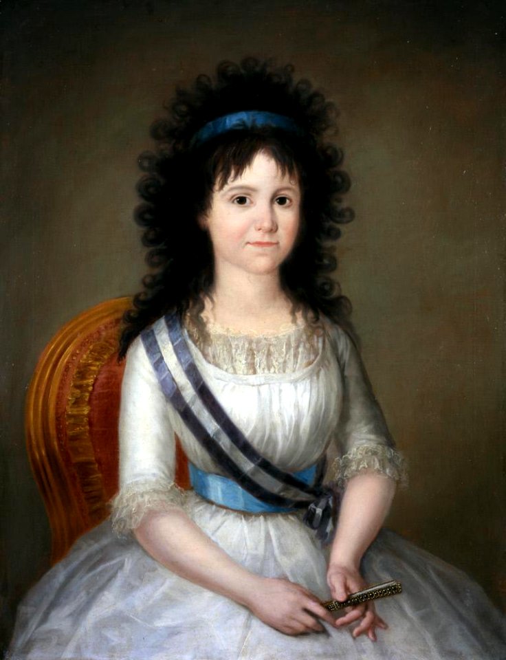 Agustín Esteve - A Spanish Princess (doña María Luisa Josefina Antonieta) - A215 - Hispanic Society of America