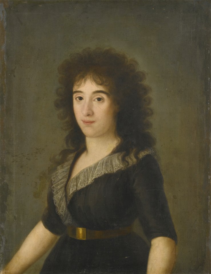 Agustín Esteve - Portrait of the second condesa of Castroterreño