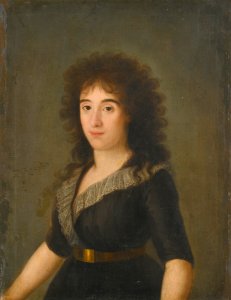 Agustín Esteve - Portrait of the second condesa of Castroterreño