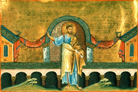 Ahijah the Shilonite (Menologion of Basil II)