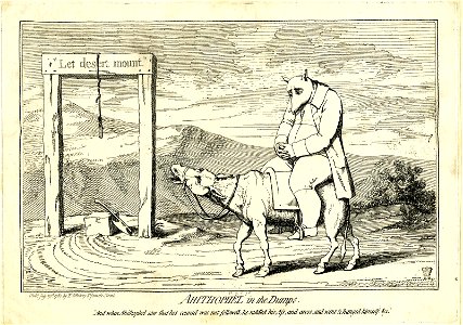 Ahitophel in the dumps. (BM 1851,0901.90)