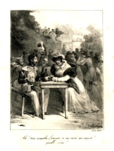 Ah! trop aimable Lancier, si ma mère me voyait! quelle scène! (BM 1880,0508.203)
