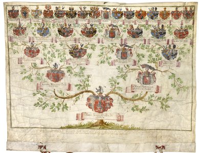 Ahnenprobe Lodron Maria Carlotta c1730