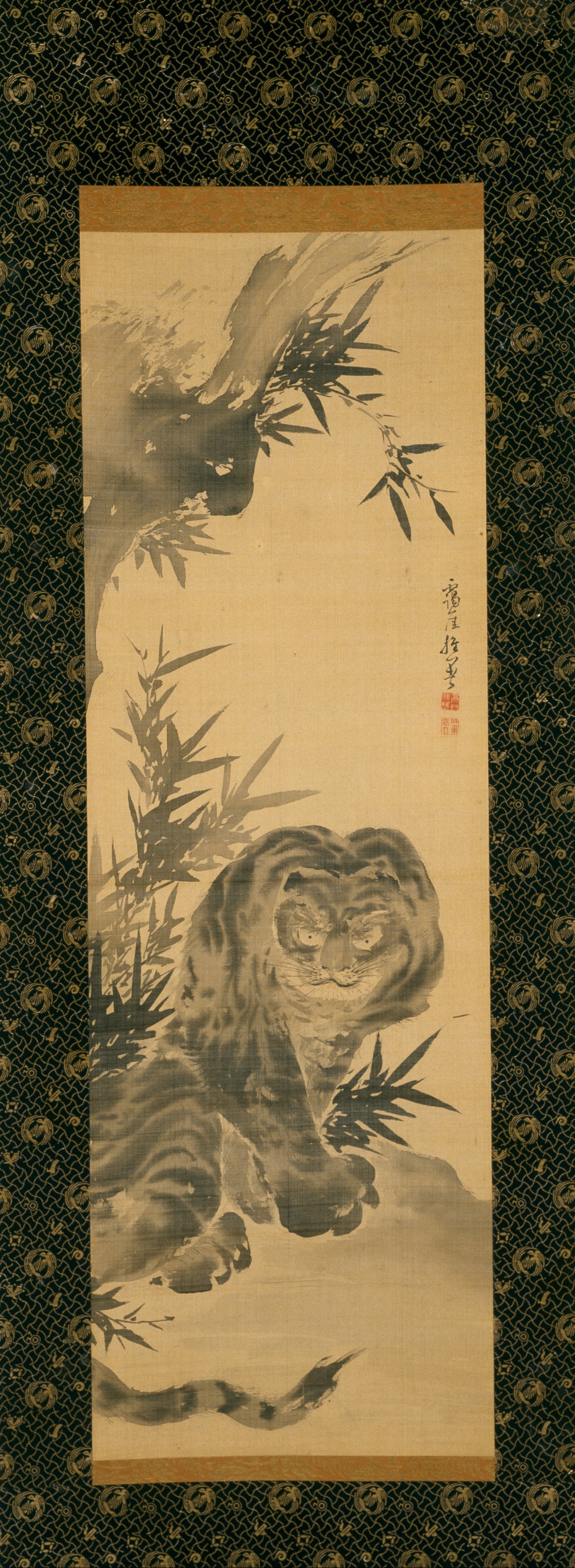 Aigai - Tiger and Bamboo - 91.60 - Museum of Fine Arts