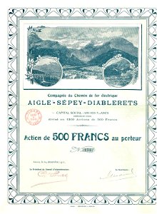 Aigle-Sépey-Diablerets 1911