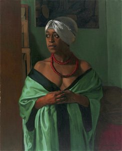 Aicha Goblet, by Felix Vallotton