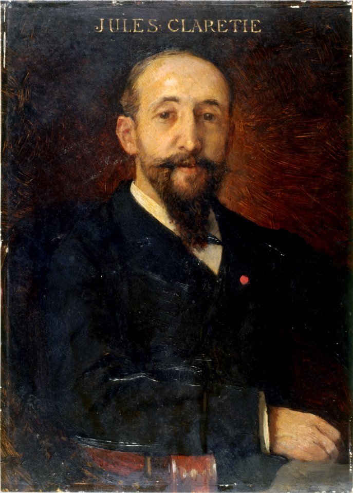 Aimé Morot - Jules Claretie (1840-1913), administateur de la Comédie-Française - P1128 - Musée Carnavalet