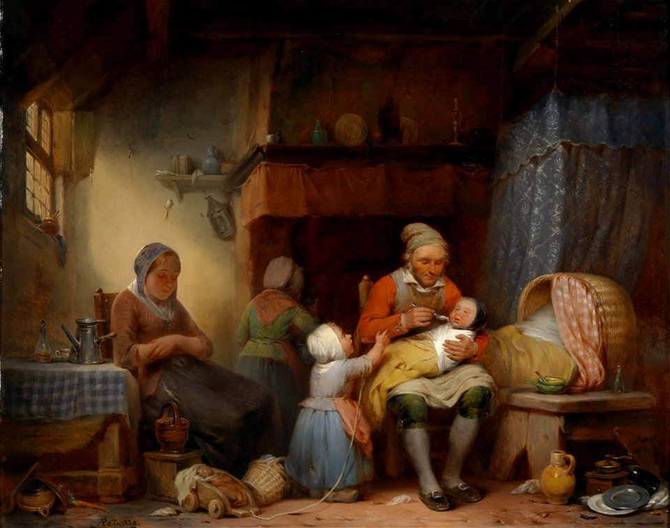 Aime Pez Familienidylle 1839