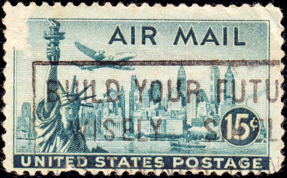 Air mail. 15 c