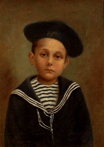 Aimilios Prosalentis Boy in sailor suit