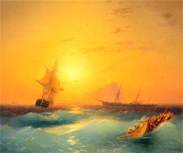 Aivazovsky gibraltar