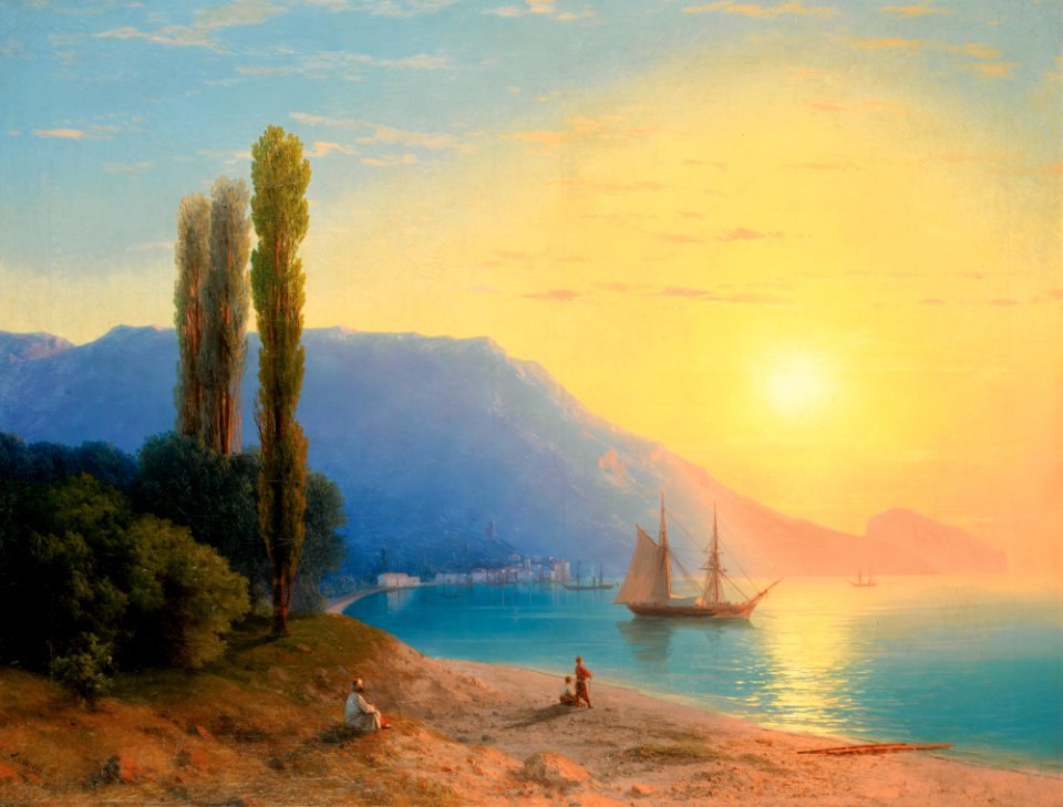 Aivazovsky Sunset over Yalta