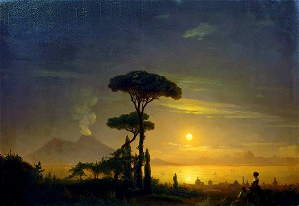 Иван К. Айвазовский - Неаполитанский залив (1845)