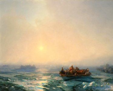 Aivazovsky Ice on Dnipro