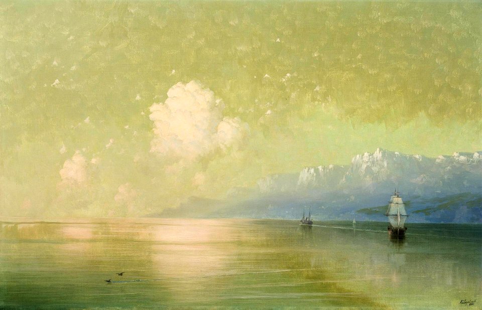 Aivazovsky Seascape 1885 Hermitage