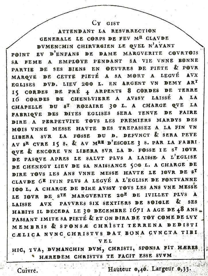 Aix en othe claude Dumenchin 01035