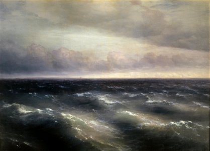 Иван Константинович Айвазовский - Черное море (на Черном море начинает разыгрываться буря) - Google Art Project