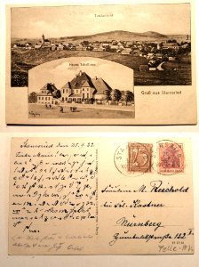 AK - Stamsried 1922 - E Felle 1907
