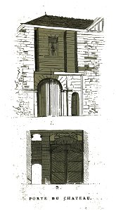 Aix en othe porte du chateau 01031