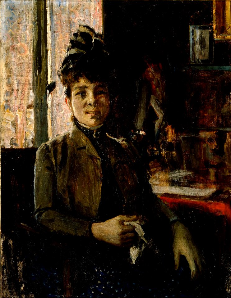 Akseli Gallen-Kallela - Countess Berthe de Vallombreuse - A IV 4136 - Finnish National Gallery