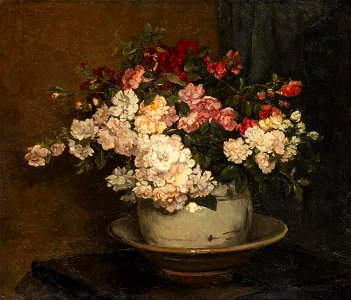 Nature morte aux fleurs (Still Life with Flowers) by Johannes Evert Hendrik