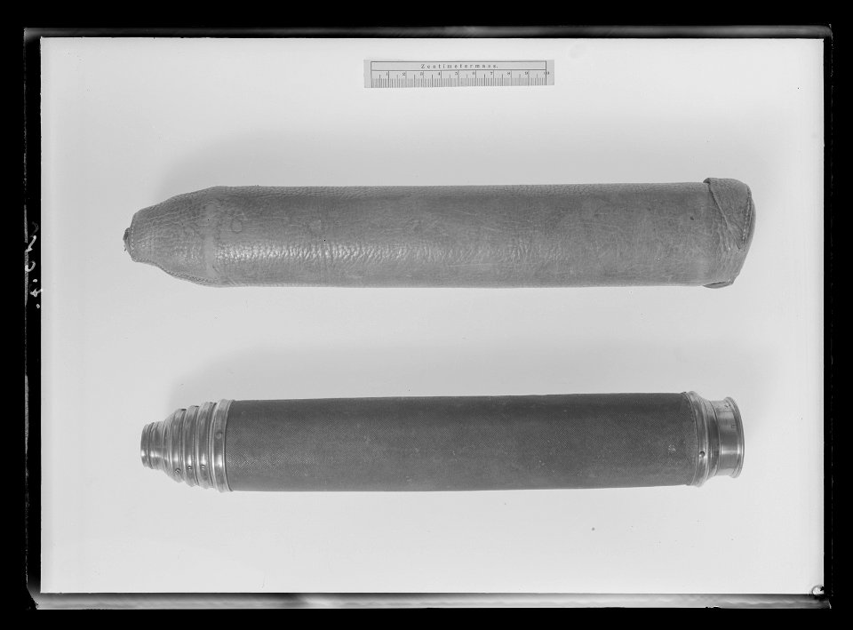 Akromatisk kikare, fältkikare, marinkikare, 1760-tal - Livrustkammaren - 26802