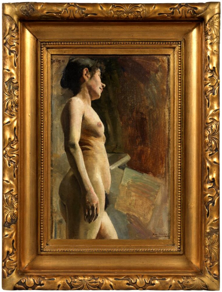 Akseli Gallen-Kallela - Nude Study - NM 7512 - Nationalmuseum