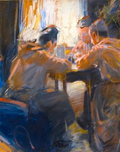 Akseli Gallen-Kallela - Card Players