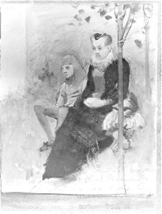 Akseli Gallen-Kallela - Kaarina Maununtytär - A IV 3654 - Finnish National Gallery