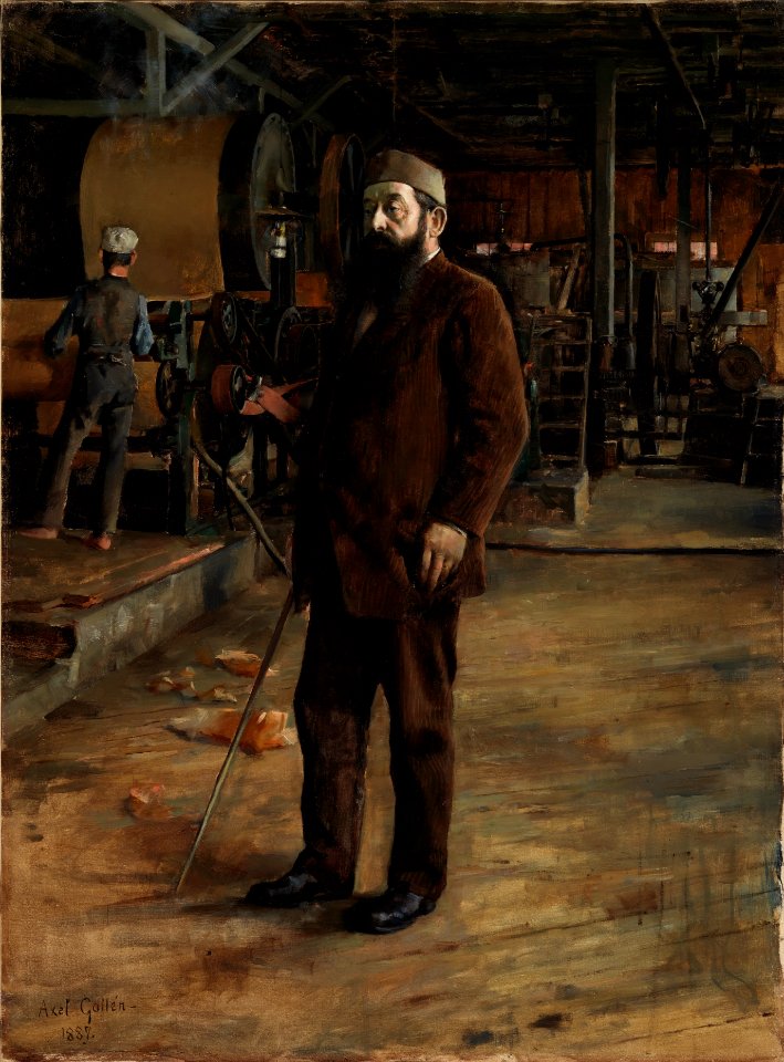 Akseli Gallen-Kallela - Portrait of Gustaf Adolf Serlachius