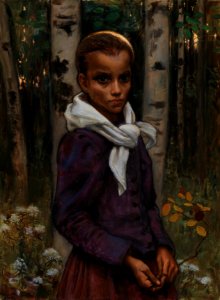 Akseli Gallen-Kallela - A Study of a Girl - Gösta Serlachius Fine Arts Foundation