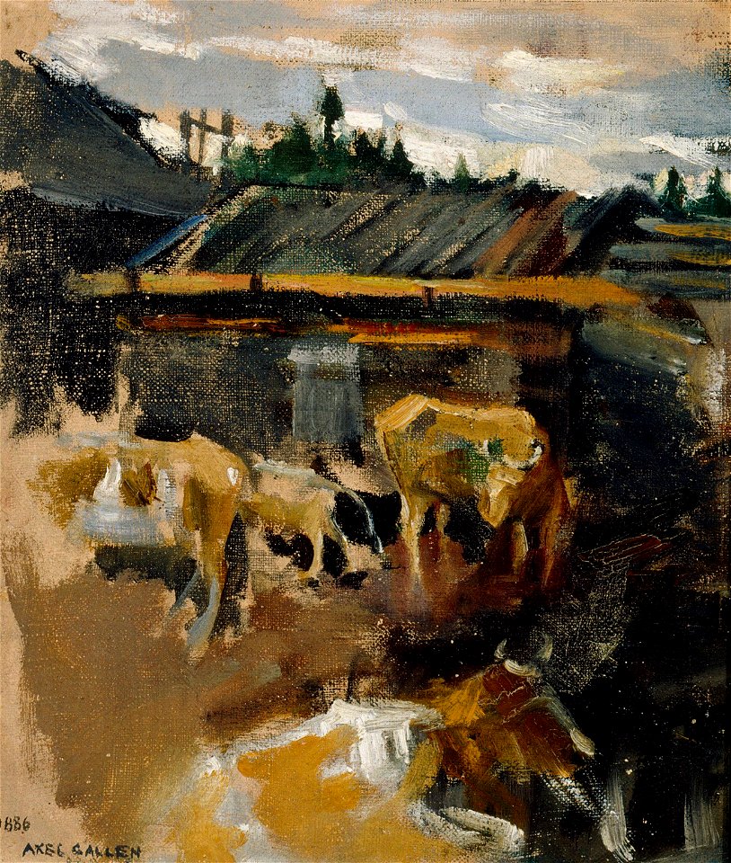Akseli Gallen-Kallela - Karjapiha - A II 1143 - Finnish National Gallery