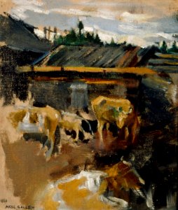 Akseli Gallen-Kallela - Karjapiha - A II 1143 - Finnish National Gallery