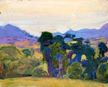 Akseli Gallen-Kallela - River Valley - A III 2174 - Finnish National Gallery