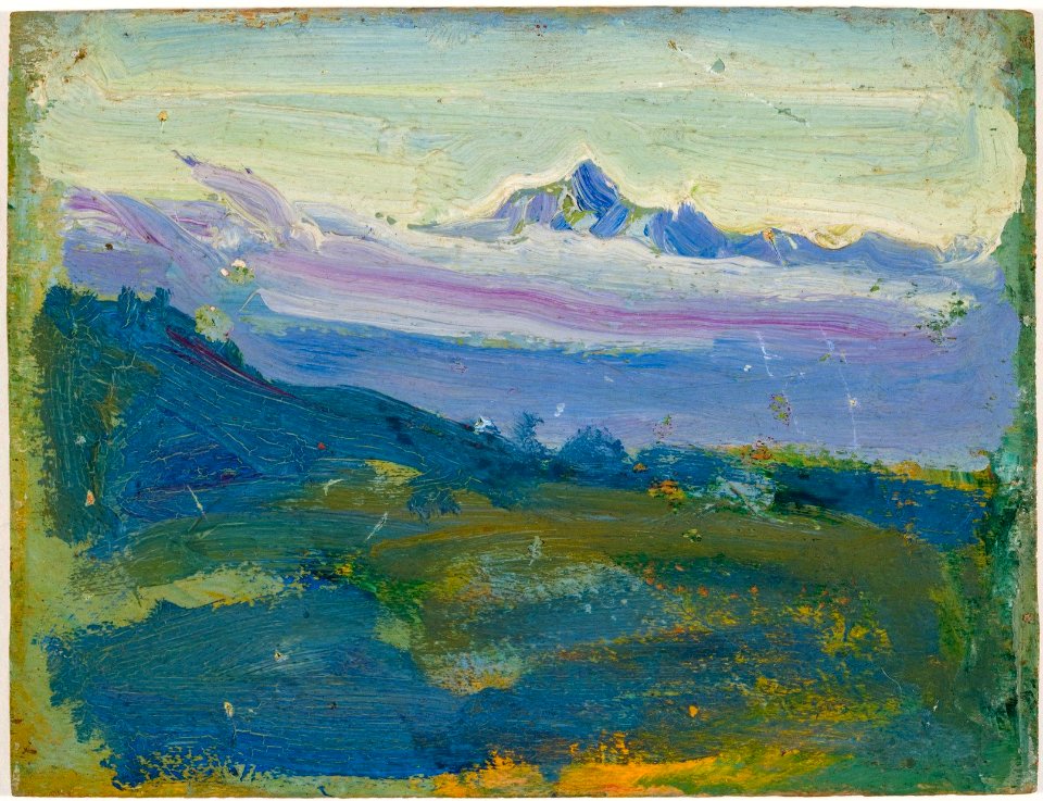 Akseli Gallen-Kallela - Mount Kenya - A III 2179 - Finnish National Gallery