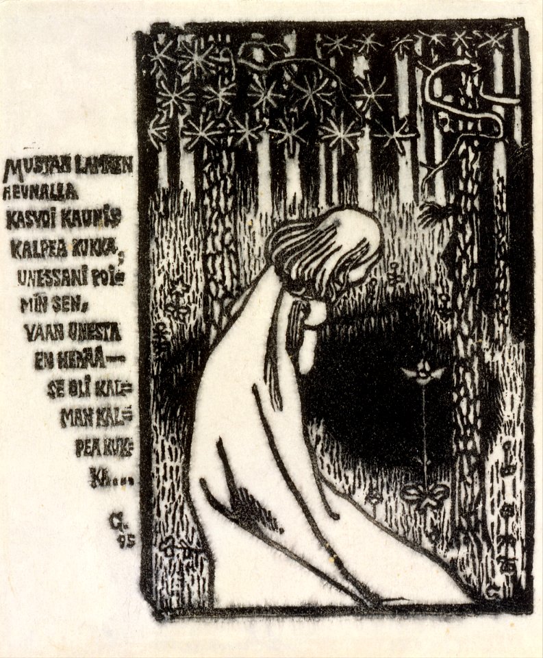 Akseli Gallen-Kallela - Flower of Death - Google Art Project