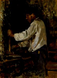 Akseli Gallen-Kallela - Milling by Hand - A IV 2852 - Finnish National Gallery