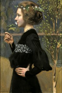 Akseli Gallen-Kallela - Spring (Anna Slöör, upper)