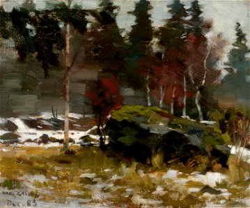 Akseli Gallen-Kallela - Early Spring - A III 2609 - Finnish National Gallery