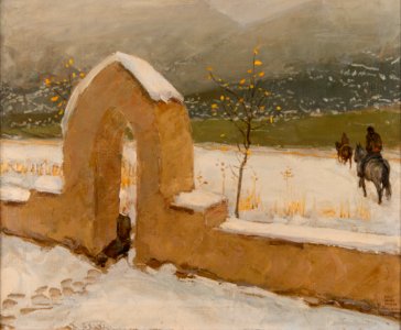 Akseli Gallen-Kallela - Taos (Gate, 1925)