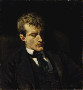 Akseli Gallen-Kallela - Portrait of Edvard Munch (1895)