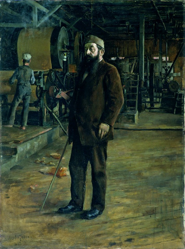 Akseli Gallen-Kallela - Portrait of Gustaf Adolf Serlachius - Gösta Serlachius Fine Arts Foundation