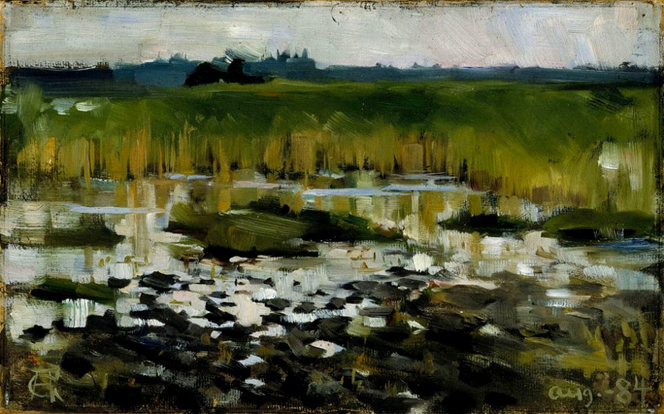 Akseli Gallen-Kallela - Kaislikko (1884)